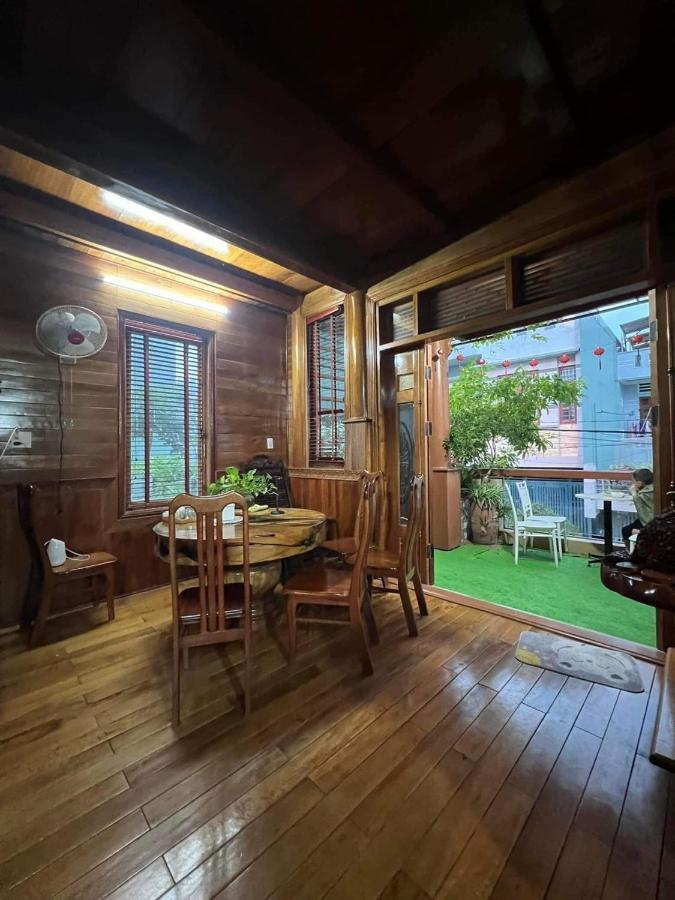 Biet Thu Go Wooden House Quy Nhon Canh Bien Vila Exterior foto